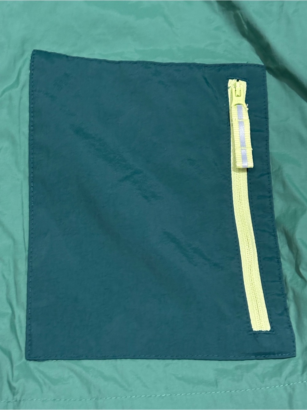 Cat & Jack Boys' Colorblock Windbreaker Jacket Green Size L(10-12) - Picture 10 of 11